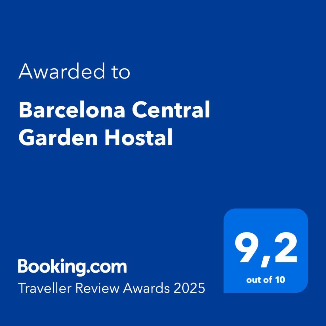 Barcelona Central Garden Hostal Εξωτερικό φωτογραφία